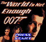 007 - The World is not Enough Title Screen